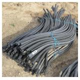 Approx (100) 1"x72" Black Poly Siphon Tubes