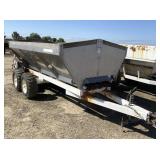 S&A Transpread 12'x7' S.S. Pull Fert. Spreader