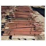(3) Pallets of Approx (450) 6' T-Posts