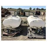 Set of (2) 300g Poly Side Tanks