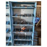 7'x3' Metal Shop Shelf & Contents