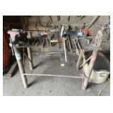 Iron Shop Table and Contents