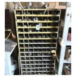 5.5'x3' Bolt Bin & Contents