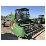 JOHN DEERE A400 S.P. Swather & JD 896 16' Hdr