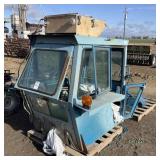 Tractor Cab and Pallet of Parts