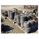 (3) Pallets of Barbed Wire