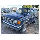 1987 FORD Bronco XLT SUV, 4wd