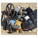 Pallet of Engines and Pumps