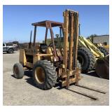 CASE 584C 6000Lb RT Forklift, Diesel