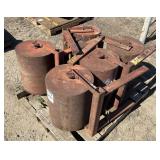Pallet of (5) Cultivator Rollers