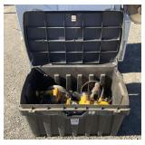Poly Bin with DEWALT Power Tools