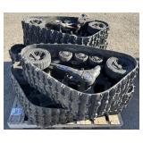 (4) POLARIS Prospector Pro Rubber ATV Tracks
