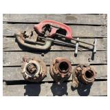 Pallet of (5) RIGID Pipe Cutters