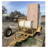 Custom Portable Restroom Trailer