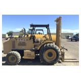 HARLO HP5000 5000Lb RT Forklift, 4wd, 1-OWNER