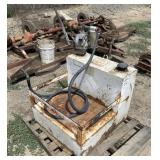 100g Steel L Shaped Fuel Tank