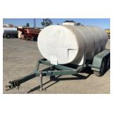 PBM 1600g Poly Tank Trailer