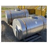 Set of (2) 240g S.S. Side Tanks