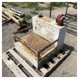 100g Steel L Shaped Fuel Tank