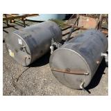 Set of (2) 150g S.S. Side Tanks