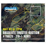 Absolute Trustee Auction 4 Tracts  219.44 Acres 2 Homes Bristol VA