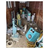 Contents of Dry Van, All Floor Machines