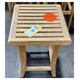Barstool, Teak, 25'