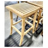 Barstool, Teak, 30'