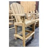 Chair, Bar Height, Adirondack