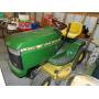 John Deere LX178 riding mower, 