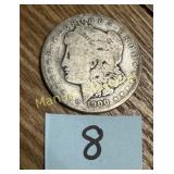 1900-O MORGAN SILVER DOLLAR