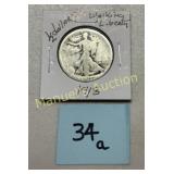 1918 WALKING LIBERTY HALF DOLLAR