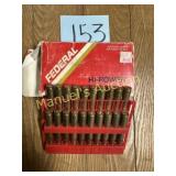1 BOX OF FEDERAL 30-06 BULLET
