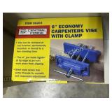 6' ECONOMY CARPENTER VISE W/CLAMP - NEW