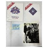 SPORTS COLLECTIBLES- SLEEVE PATCHES & SIGNED PIC