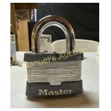 (2) COMMERCIAL MASTER LOCKS/ KEYS - NEW