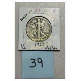 1923-S WALKING LIBERTY HALF DOLLAR