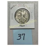 1920-S WALKING LIBERTY HALF DOLLAR