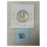 1959 WASHINGTON QUARTER   90% SILVER