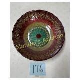 12' TURKISH TOPKAKI DECORATIVE BOWL