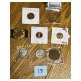 ASS'T COINS- 1979-81 SUSAN B ANTHONY $1, &