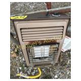 2-BRICK NATURAL GAS WALL HEATER