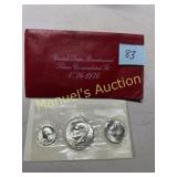 BICENTENNIAL US SILVER UNC MINT SET