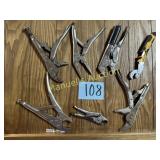 (7) VISE GRIPS