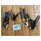 (4) KOBALT PLIERS