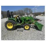 JOHN DEERE 3032E 30HP  87 HRS