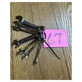 6 SAE STUBBY OPEN / BOX END WRENCHES