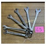 6 PC SAE OPEN / BOX END WRENCHES