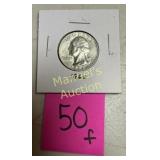 1960-D WASHINGTON QUARTER  90% SILVER
