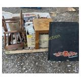 PALLET ESTATE MISC- AB ROLLER- MUD FLAPS- VTG KID